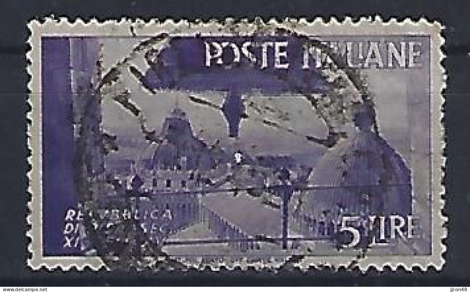 Italy 1946  Republikanische Italiens (o) Mi.727 - 1946-60: Used