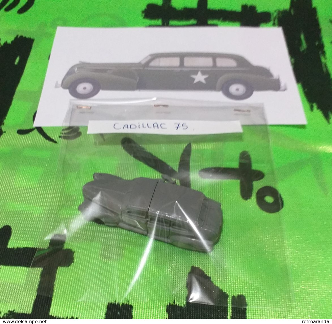 Kit Maqueta Para Montar Y Pintar - Vehículo Militar . Cadillac 75 - 1/72. - Militaire Voertuigen