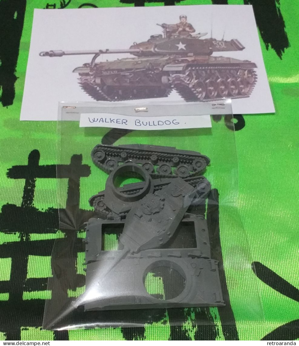 Kit Maqueta Para Montar Y Pintar - Vehículo Militar . Walker Bulldog - 1/72. - Military Vehicles