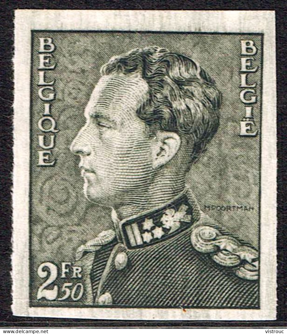 COB 530 - ND -  Cote: 50,00 € - SM. Le Roi Léopold III - Type "Poortman" - 1940. - 1931-1940