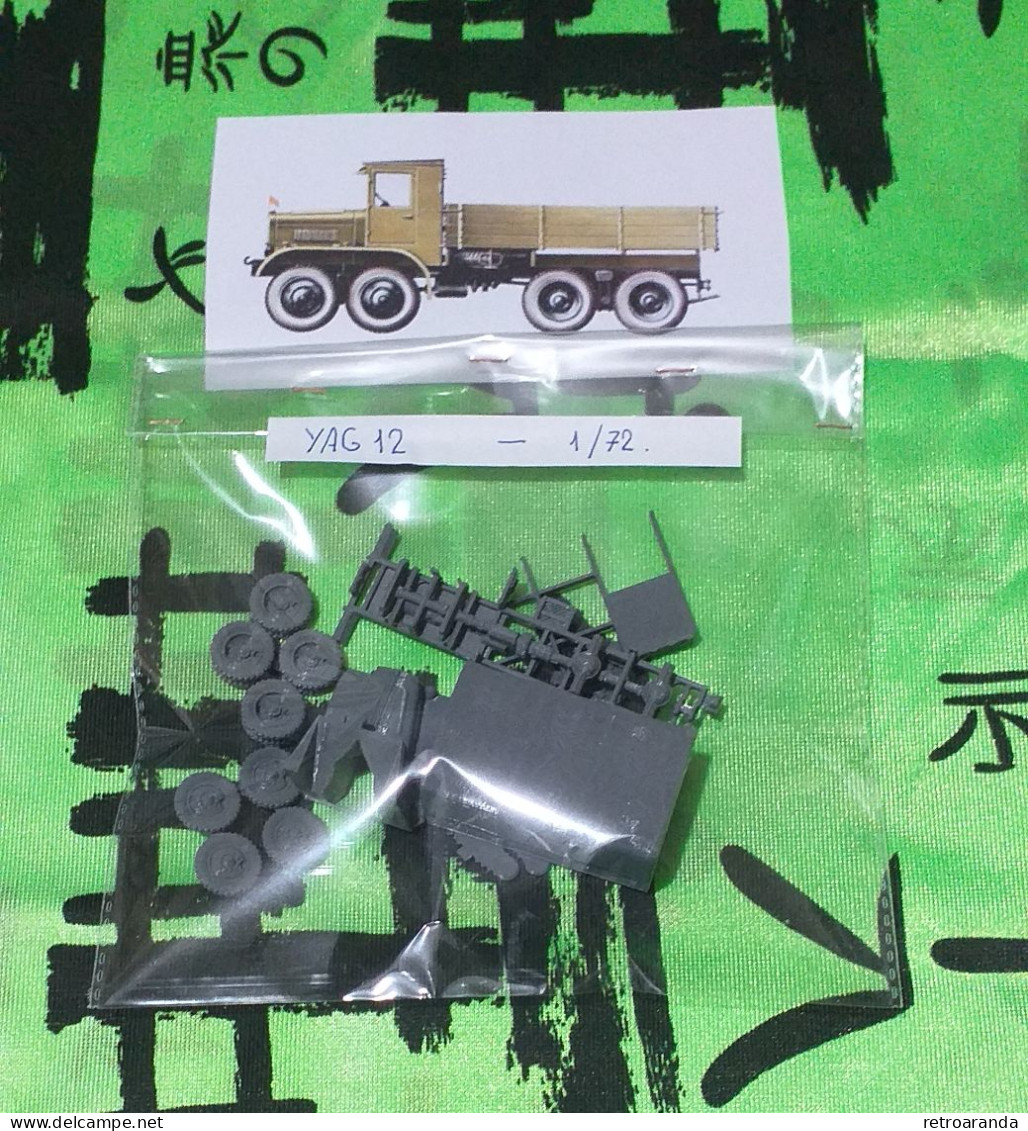 Kit Maqueta Para Montar Y Pintar - Vehículo Militar . YaG-12 - 1/72 - Military Vehicles