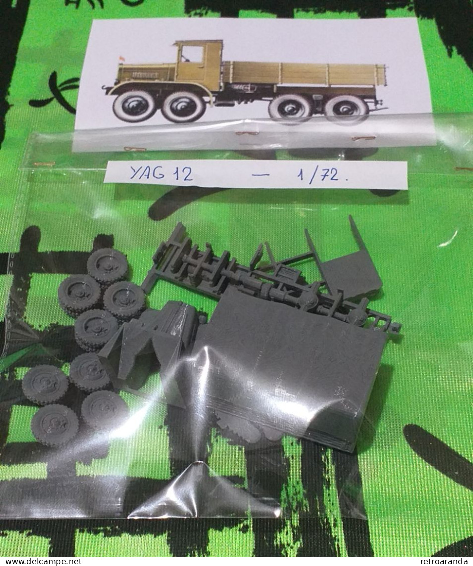 Kit Maqueta Para Montar Y Pintar - Vehículo Militar . YaG-12 - 1/72 - Vehículos Militares