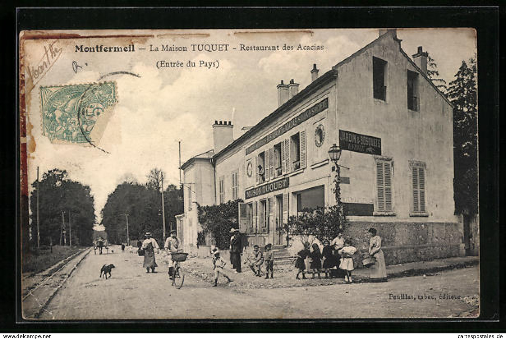 CPA Montfermeil, La Maison Tuquet, Restaurant Des Acacias  - Montfermeil