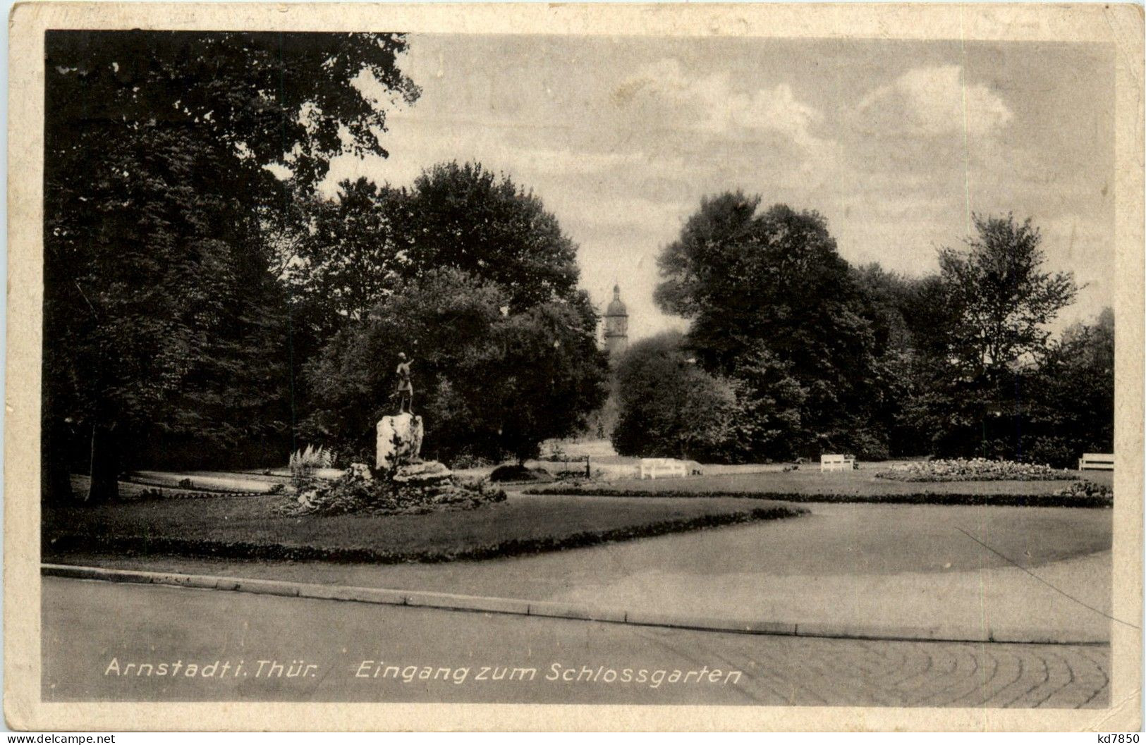 Arnstadt/Thür. - Eingang Zum Schlossgarten - Arnstadt