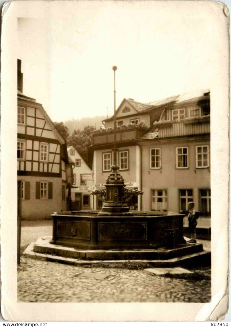 Leutenberg/Thür. - Marktbrunnen - Leutenberg