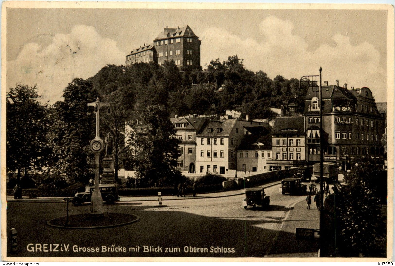 Greiz - Grosse Brücke - Greiz