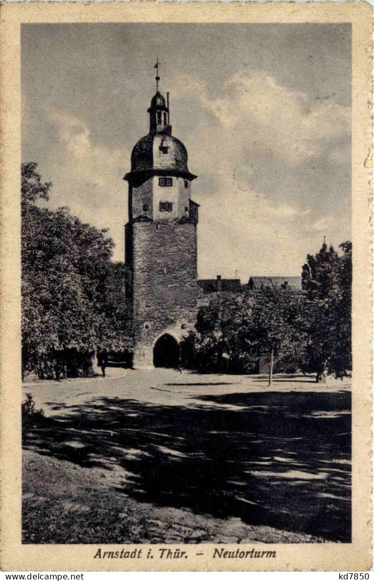 Arnstadt/Thür. - Neutorturm - Arnstadt