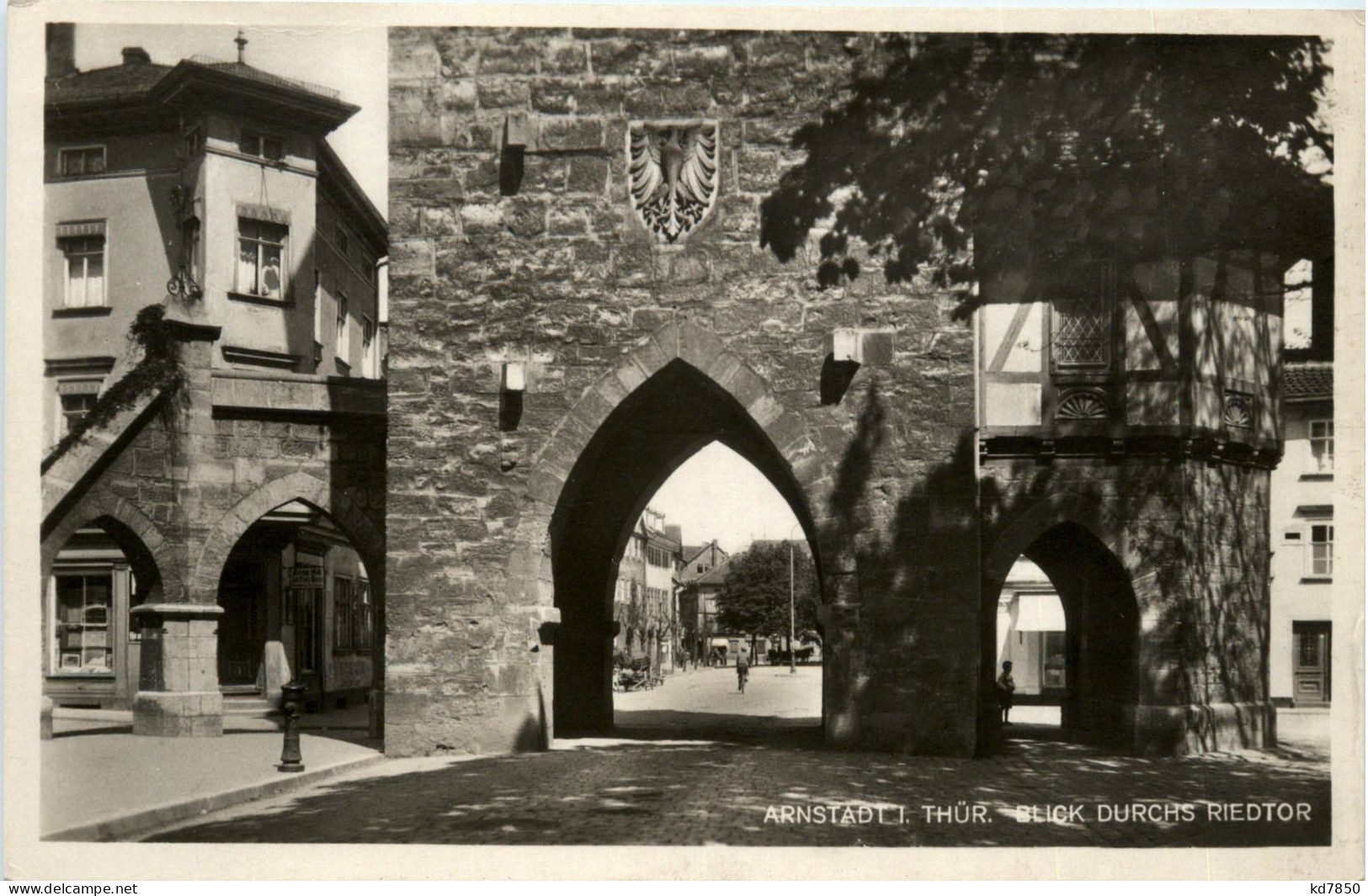 Arnstadt/Thür. - Blick Durchs Riedtor - Arnstadt