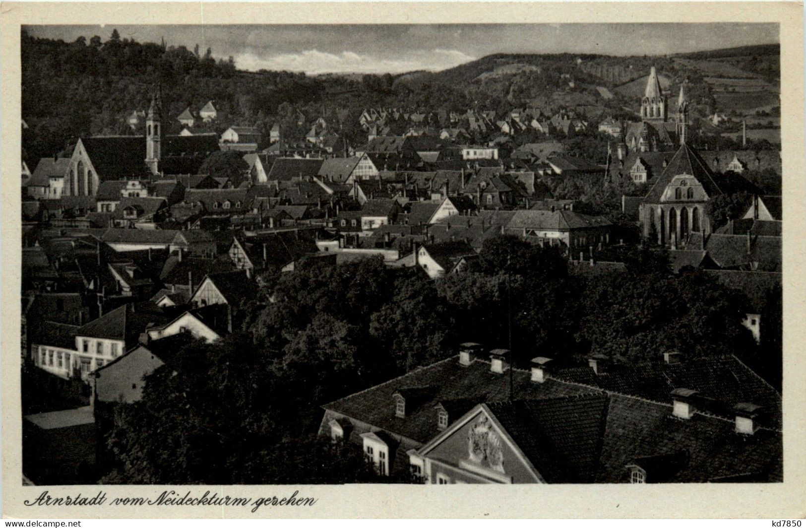 Arnstadt/Thür. - Vom Neideckturm Gesehen - Arnstadt