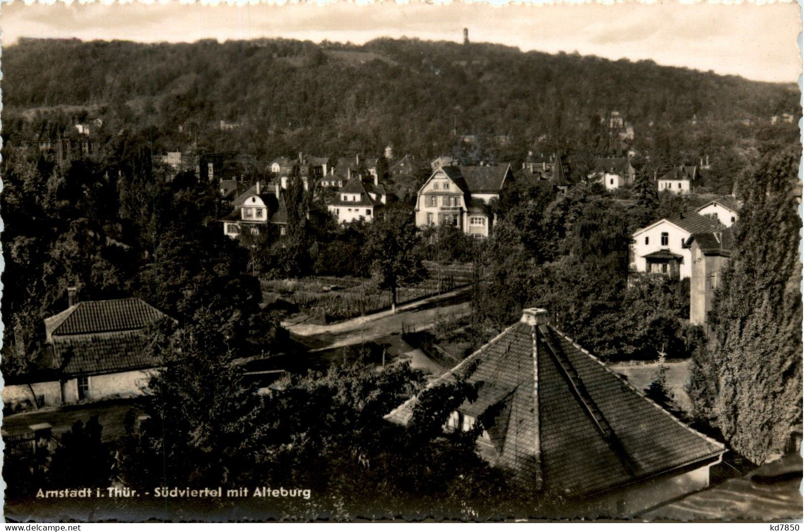 Arnstadt/Thür. - Südviertel Mit Alteburg - Arnstadt