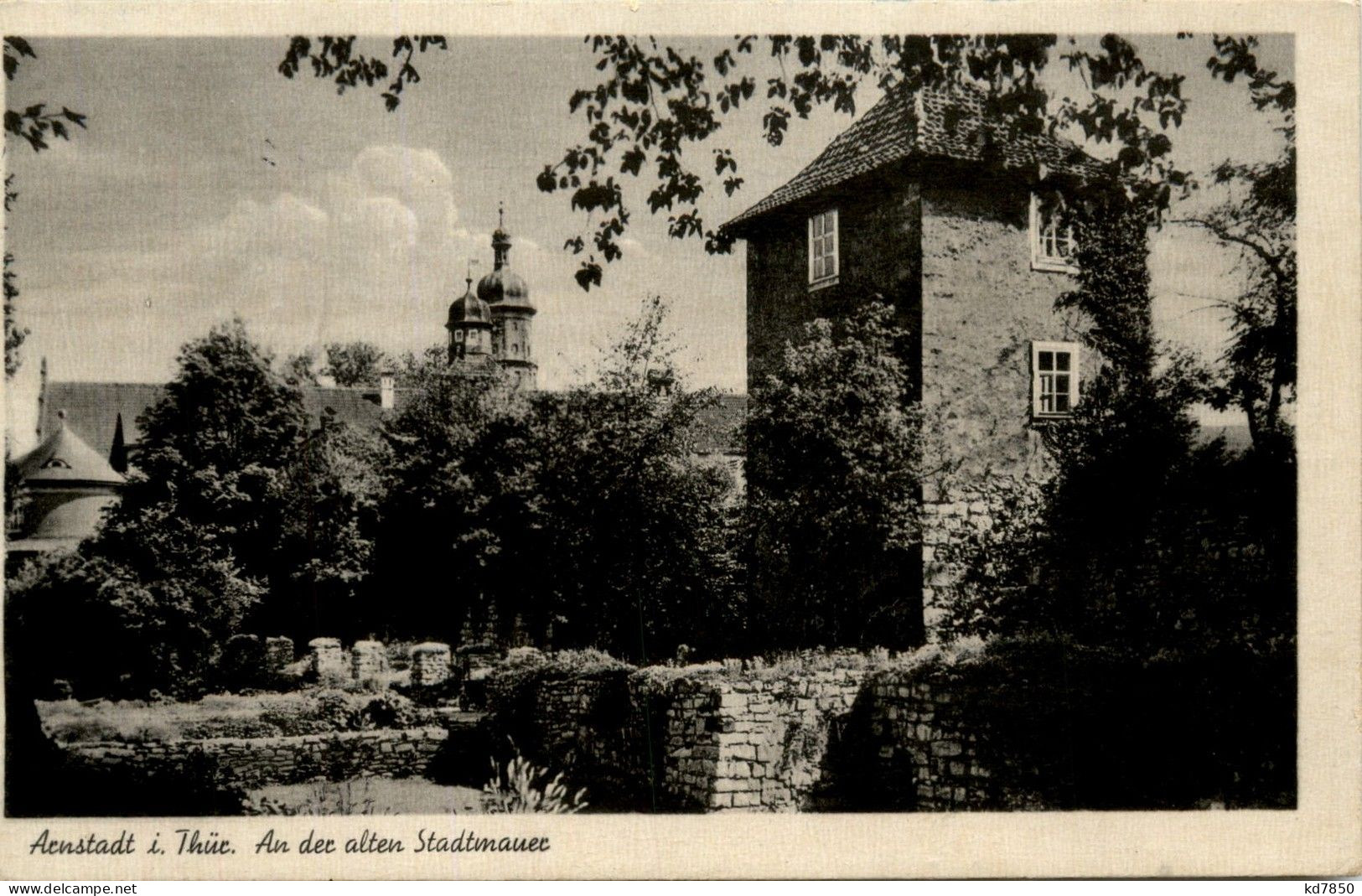 Arnstadt/Thür. - An Der Alten Stadtmauer - Arnstadt