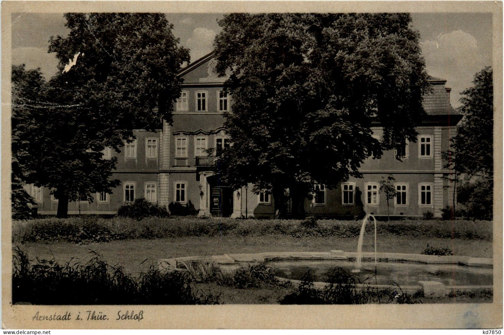 Arnstadt/Thüri. - Schloss - Arnstadt