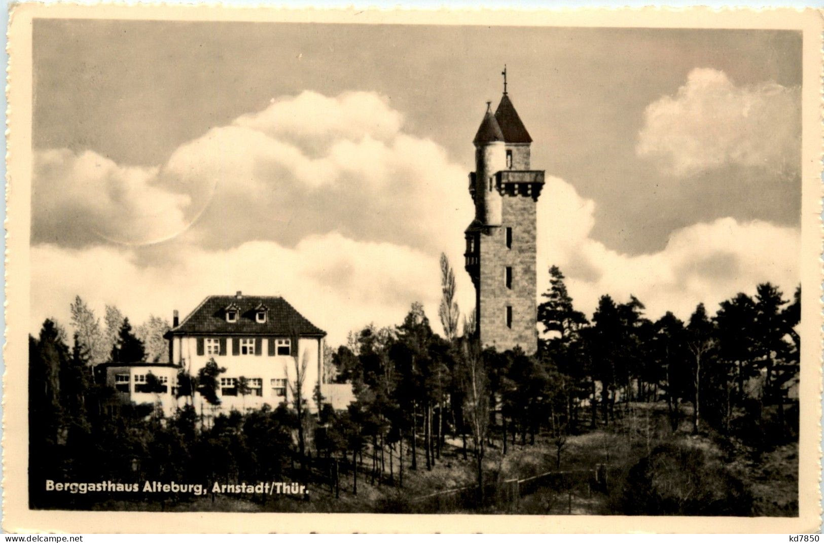 Arnstadt/Thüri. - Berggasthaus Alteburg - Arnstadt