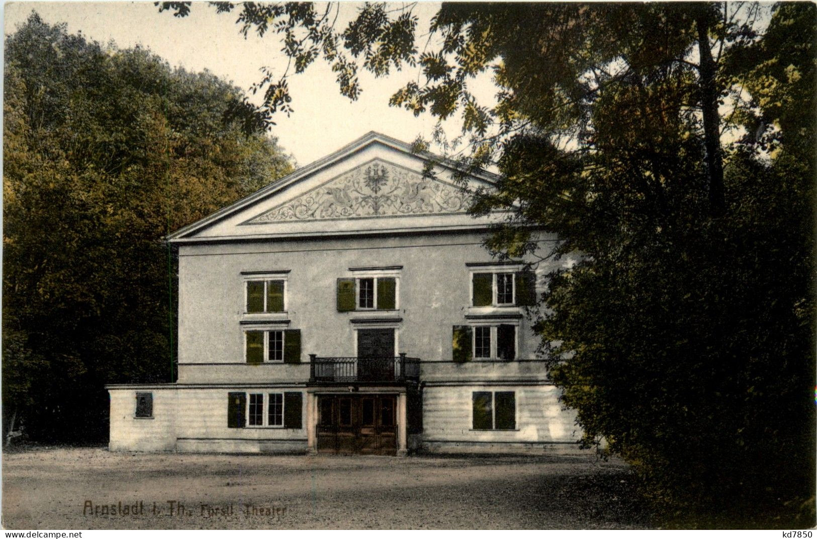 Arnstadt/Thür. - Fürstl. Theater - Arnstadt