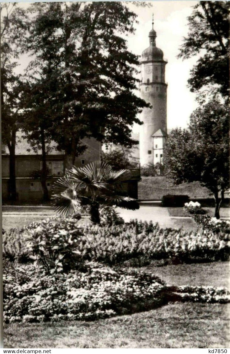 Arnstadt/Thür. - Schlossgarten Mit Neideckturm - Arnstadt