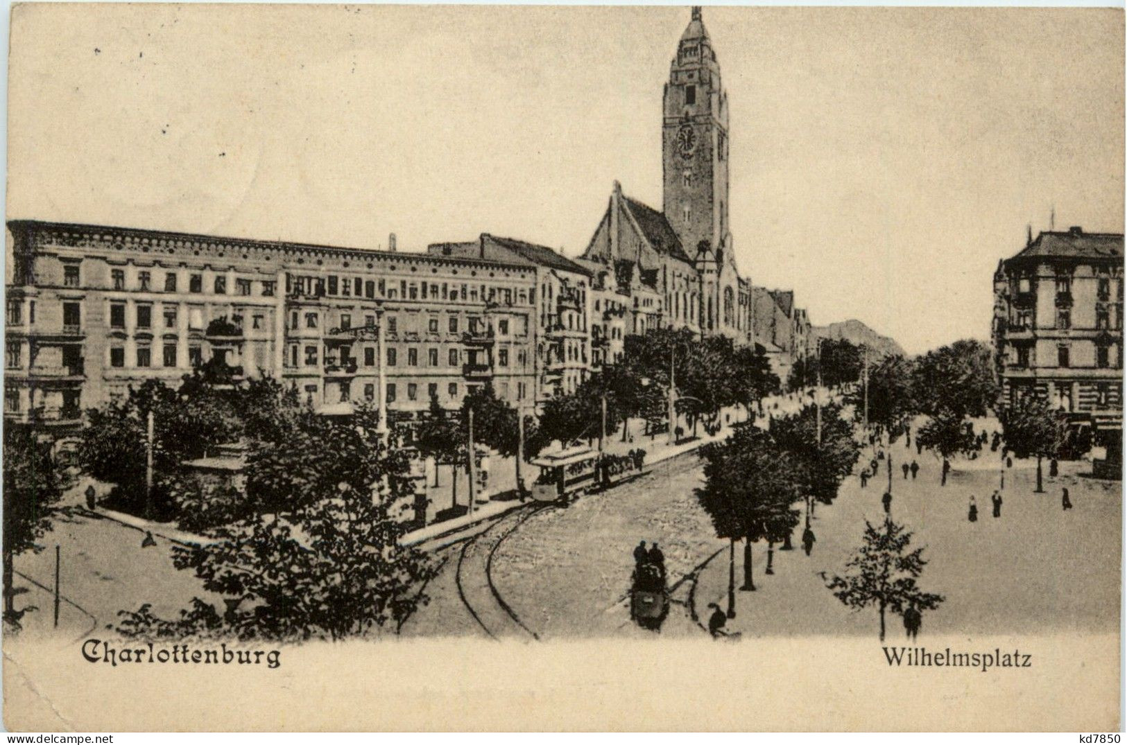 Berlin-Charlottenburg - Wilhelmsplatz - Charlottenburg