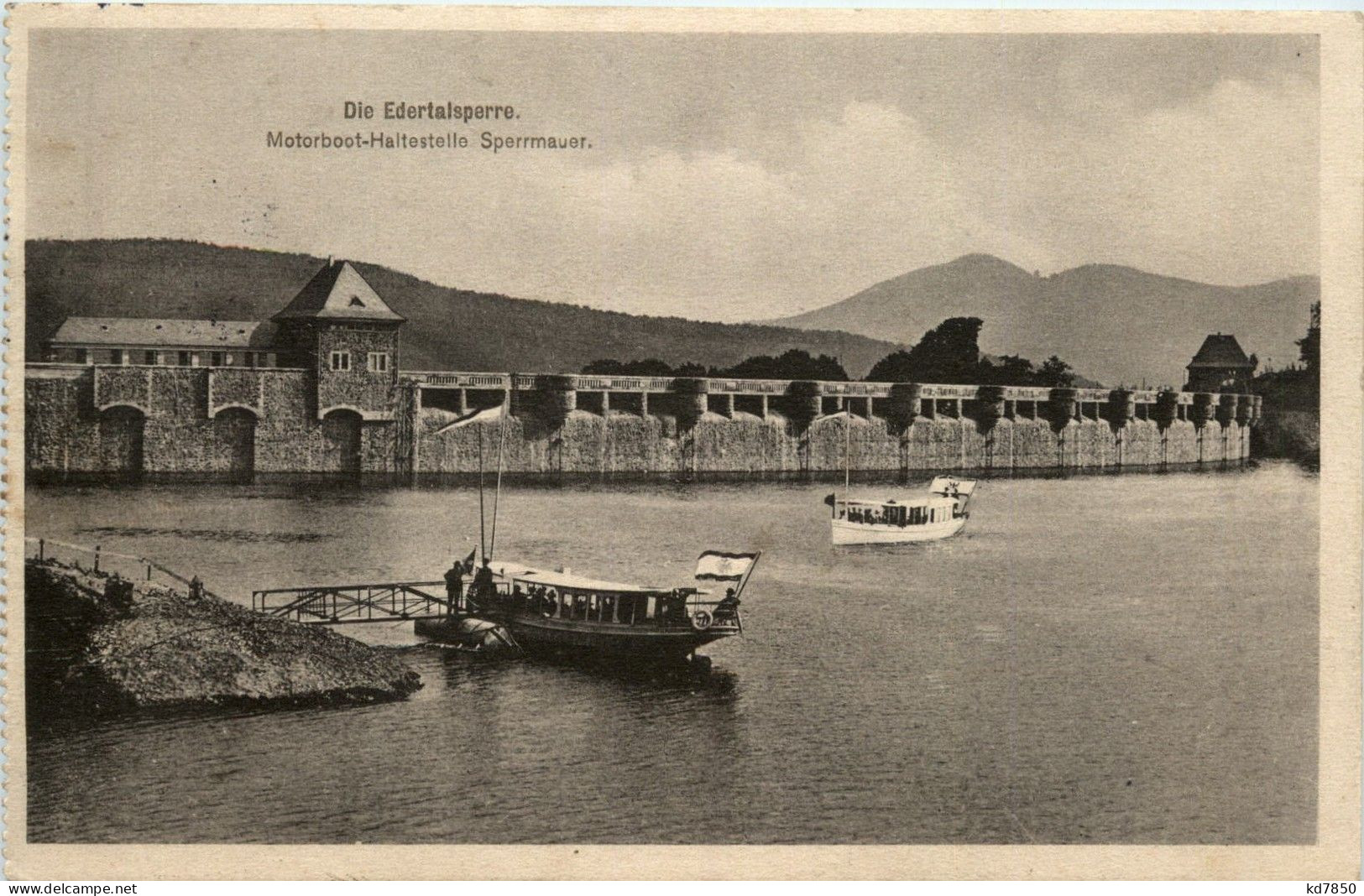 Die Edertalsperre - Waldeck