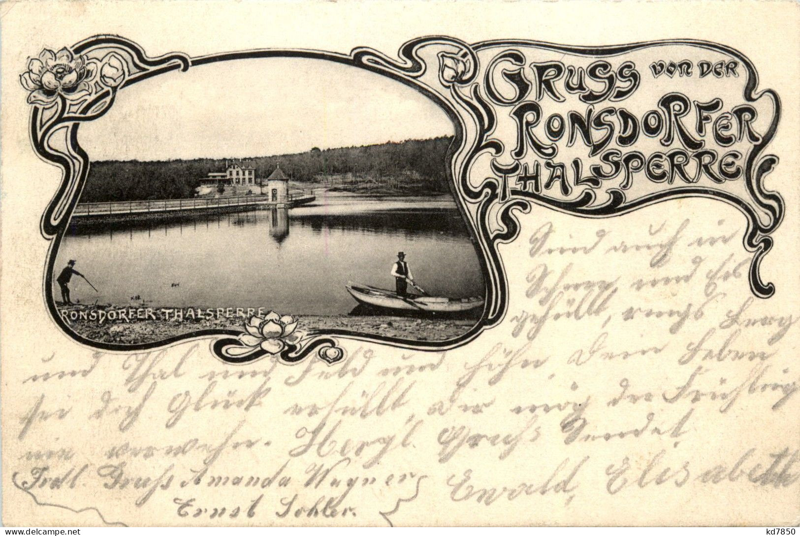 Gruss Von Der Ronsdorfer Thalsperre - Wuppertal