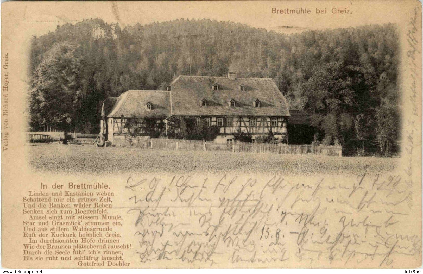 Brettmühle Bei Greiz - Greiz