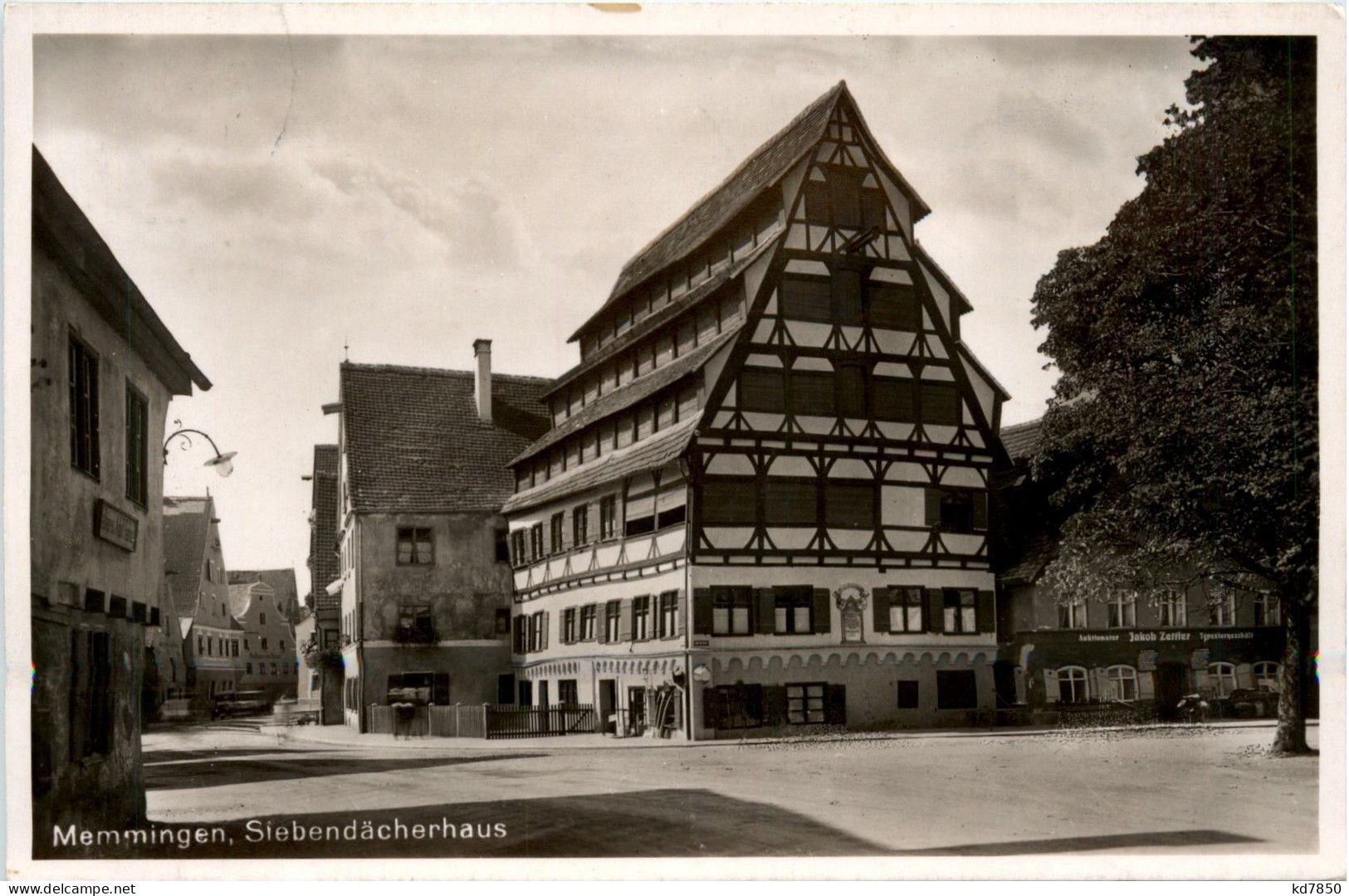 Memmingen, Siebendächerhaus - Memmingen