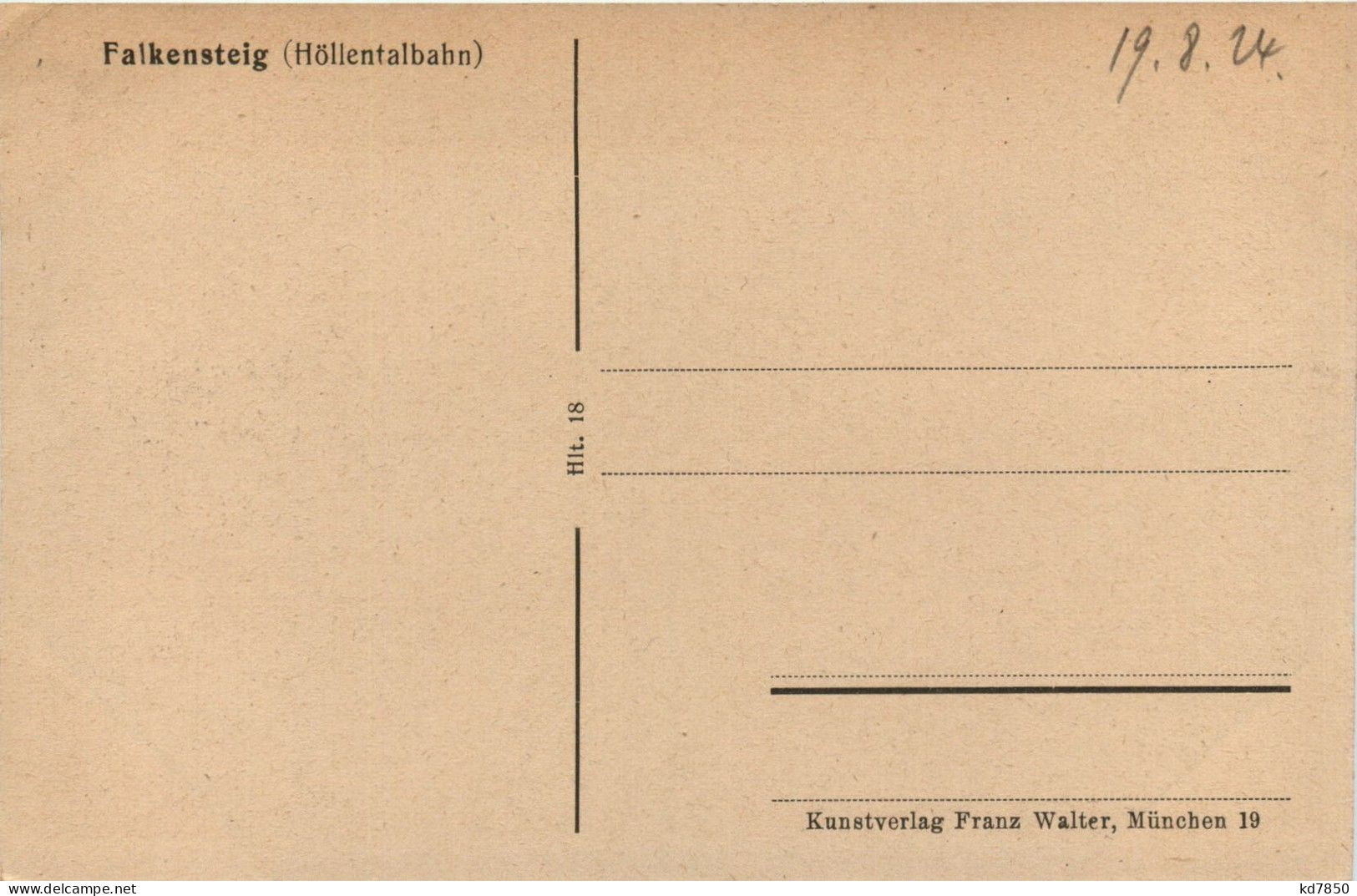 Falkensteig - Höllental