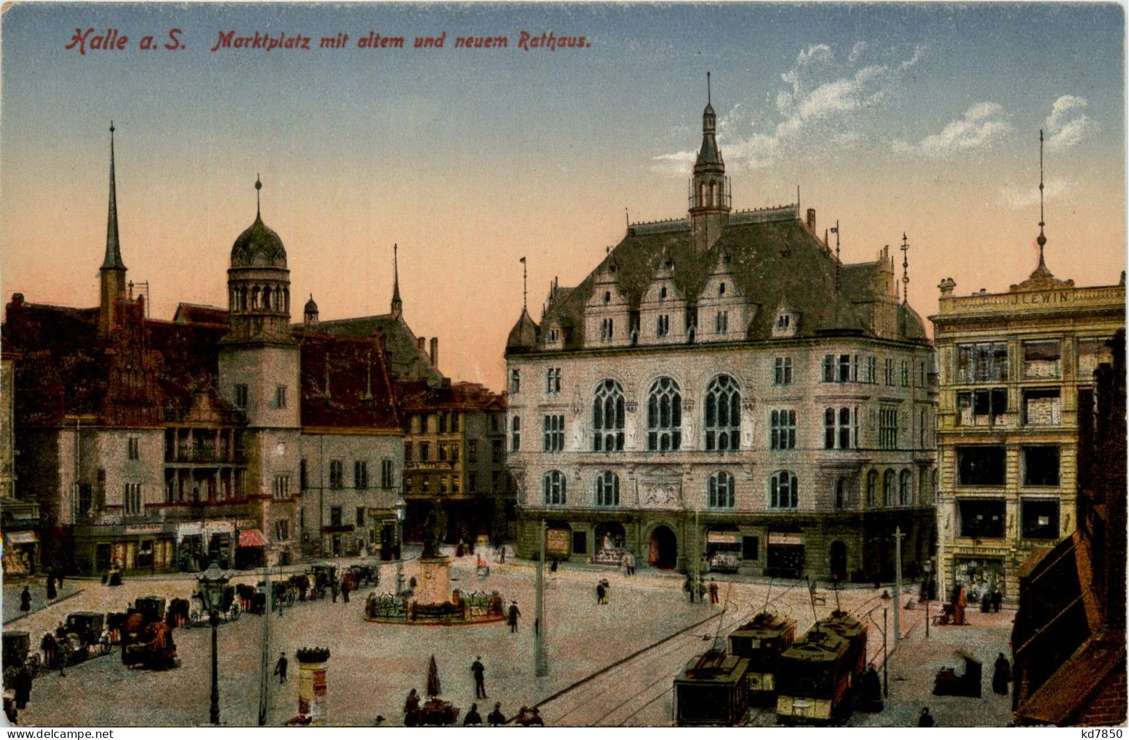 Halle - Marktplatz - Halle (Saale)