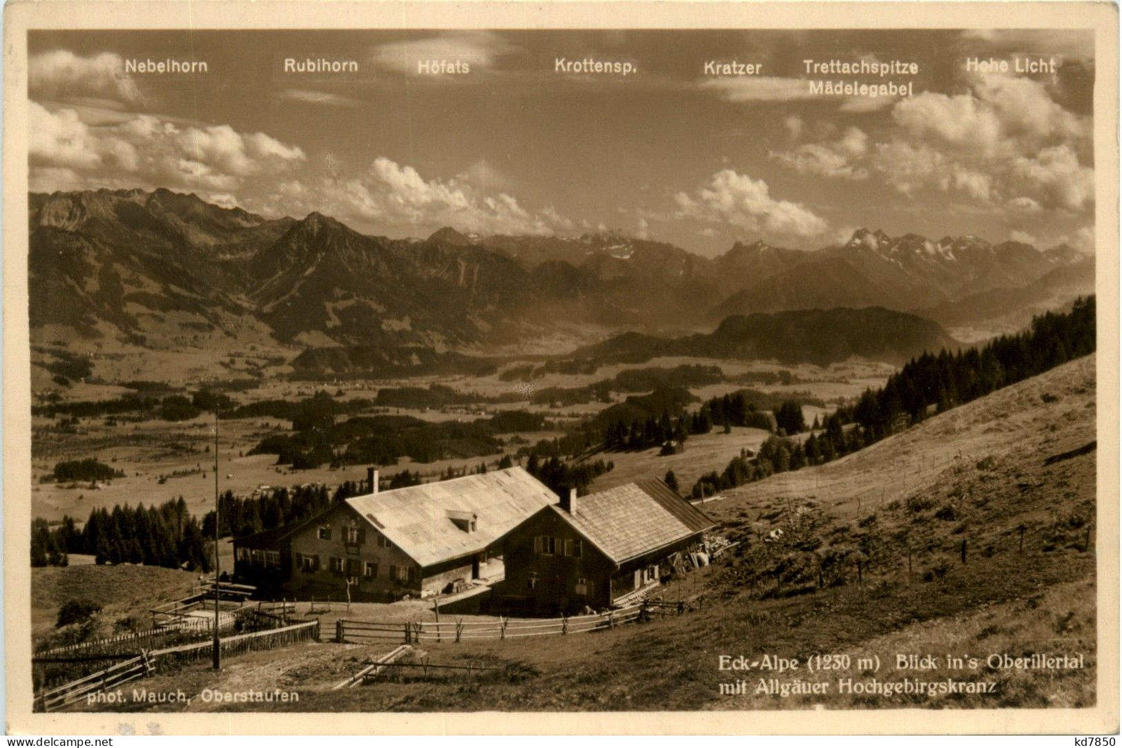 Eck Alpe Bei Sonthofen - Sonthofen