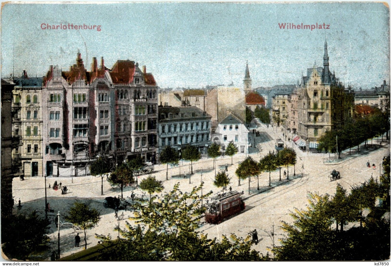 Berlin-Charlottenburg - Wilhelmplatz - Charlottenburg