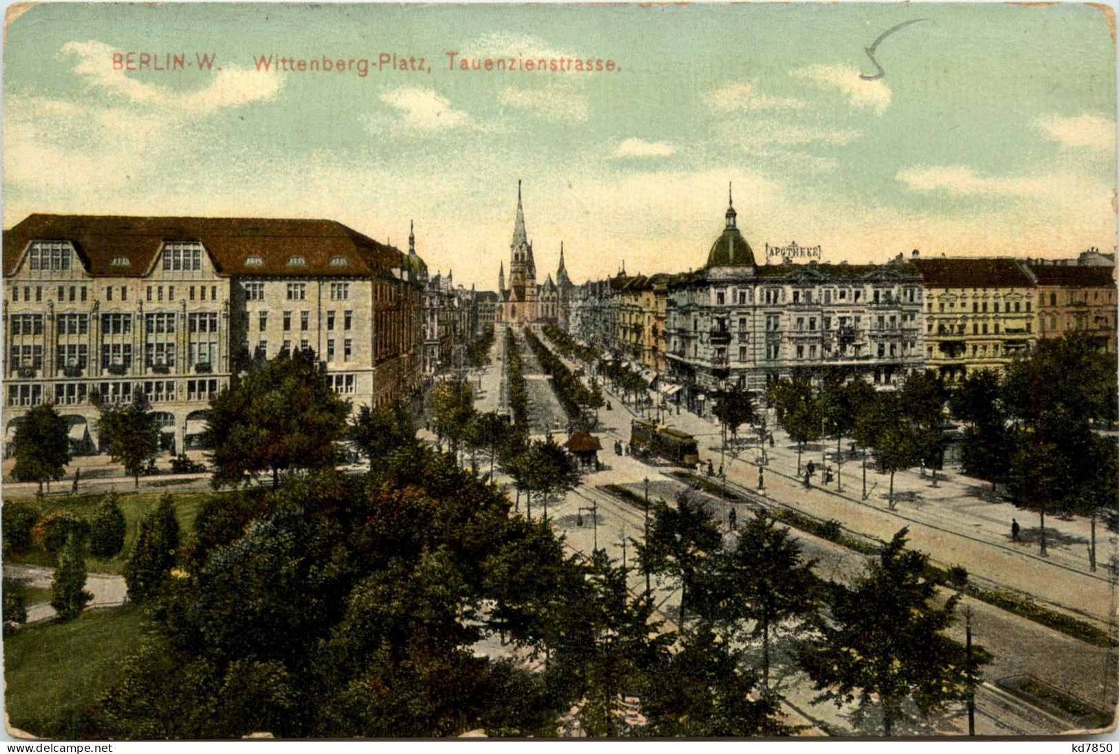 Berlin-Charlottenburg - Tauentzienstrasse, Und Wittenbergplatz - Charlottenburg