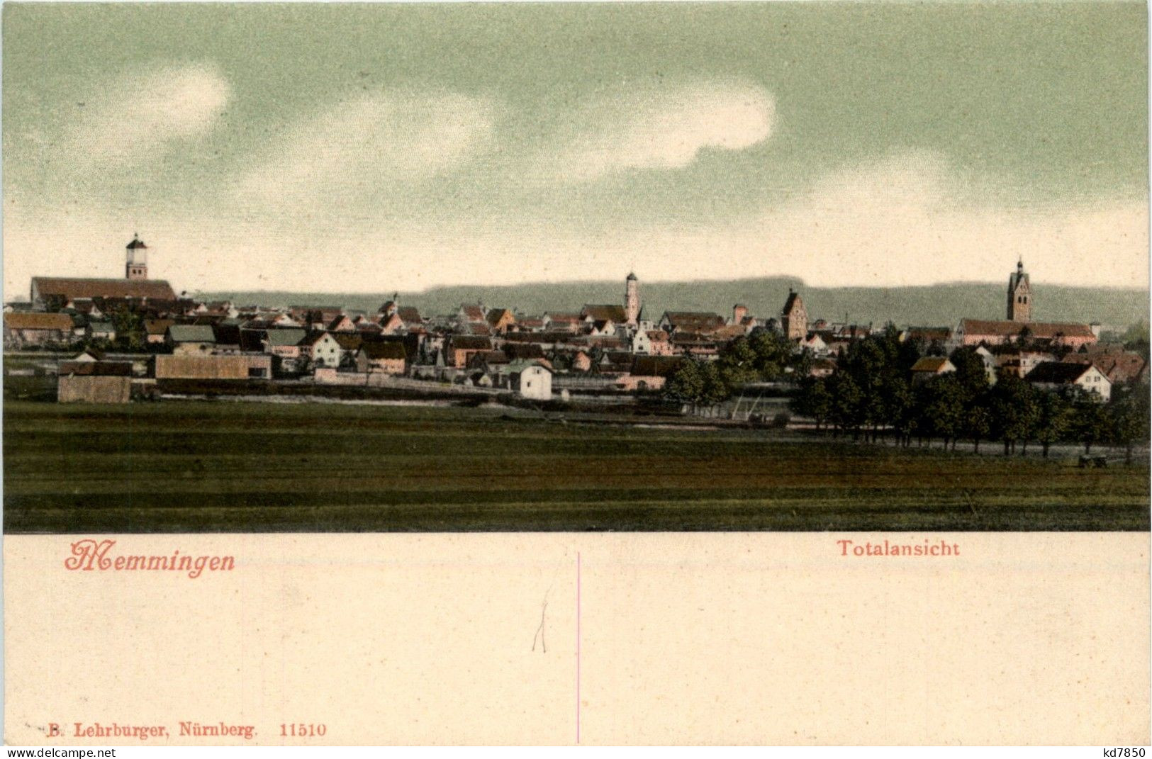 Bayern, Allgäu, Div. Orte Und Umgebung - Memmingen, Totalansicht - Memmingen