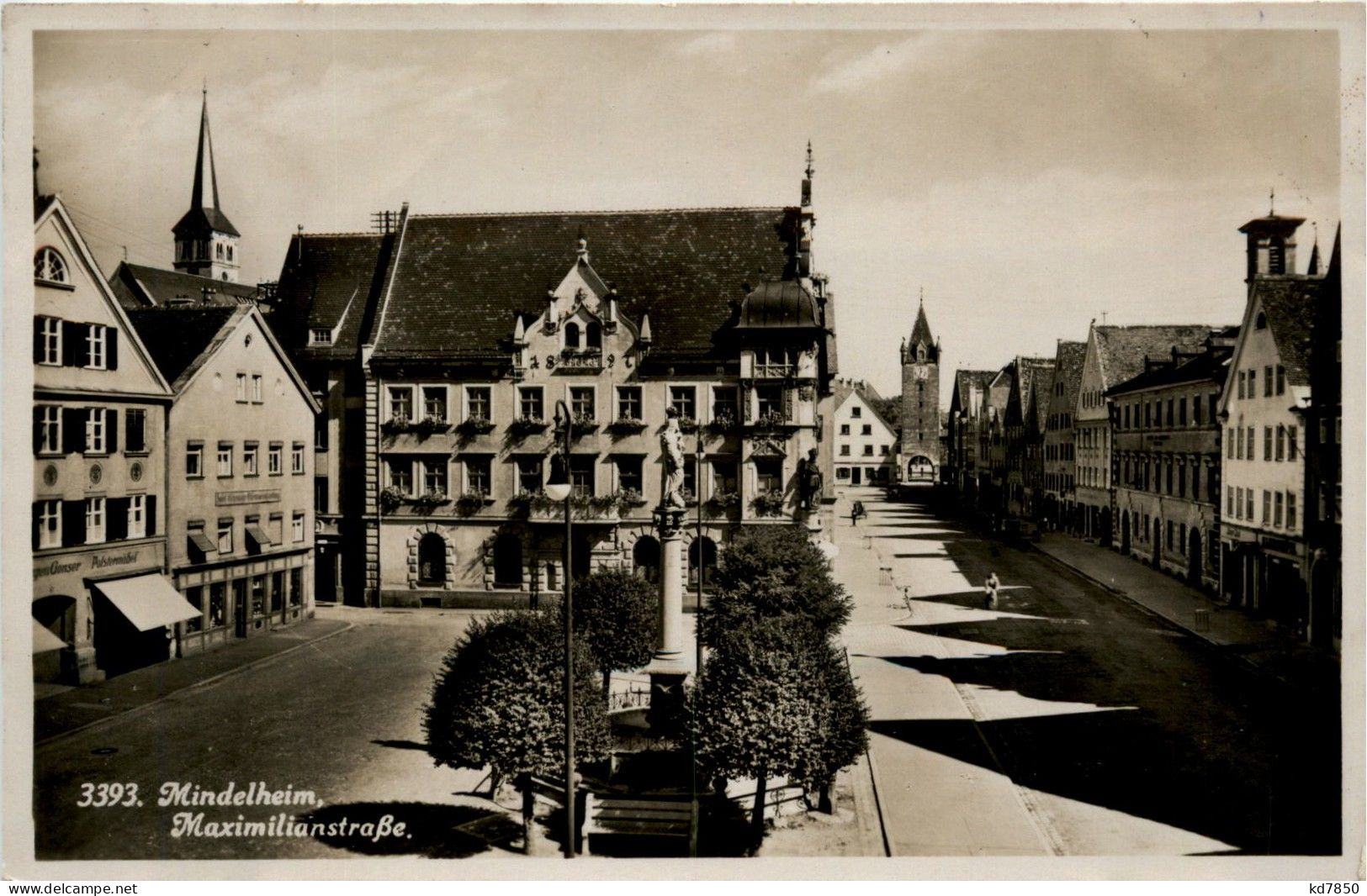 Bayern/Allgäu - Mindelheim, Maximilianstrasse - Mindelheim