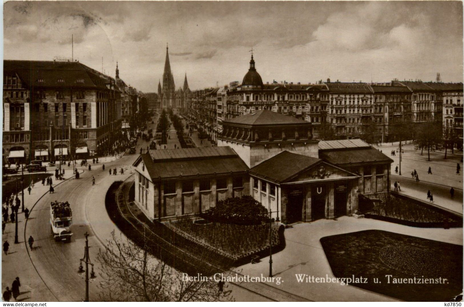 Berlin-Charlottenburg - Wittenbergplatz Und Tauentzienstrasse - Charlottenburg