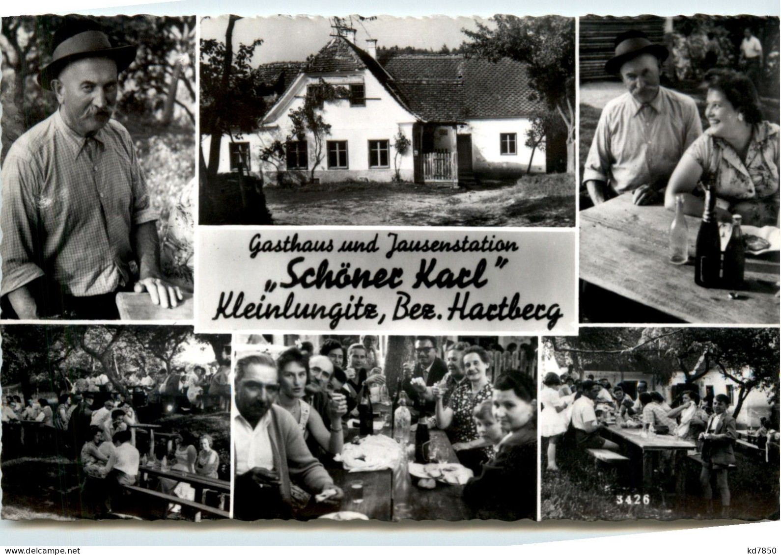 Steiermark/div. Orte - Kleinlungitz, Bez. Hartberg, Gasthaus Schöner Karl, Div.Bilder - Hartberg