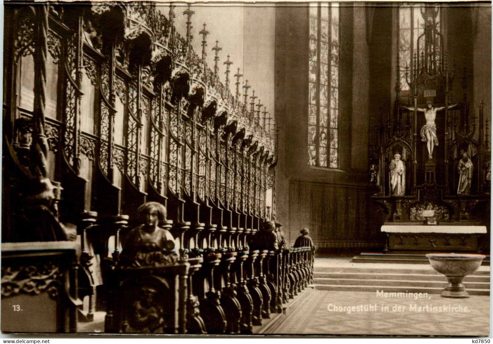 Bayern/Allgäu - Memmingen - Chorgestühl In Der Martinskirche - Memmingen