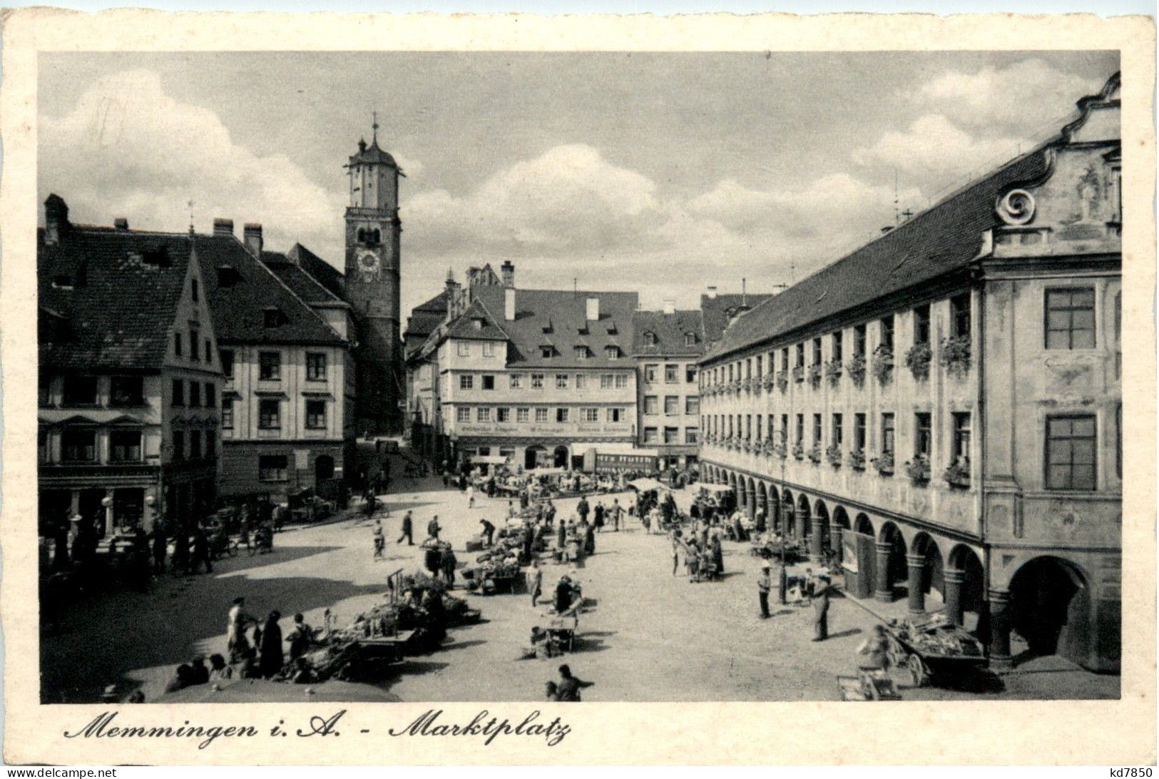 Bayern/Allgaü - Memmingen, Marktplatz - Memmingen