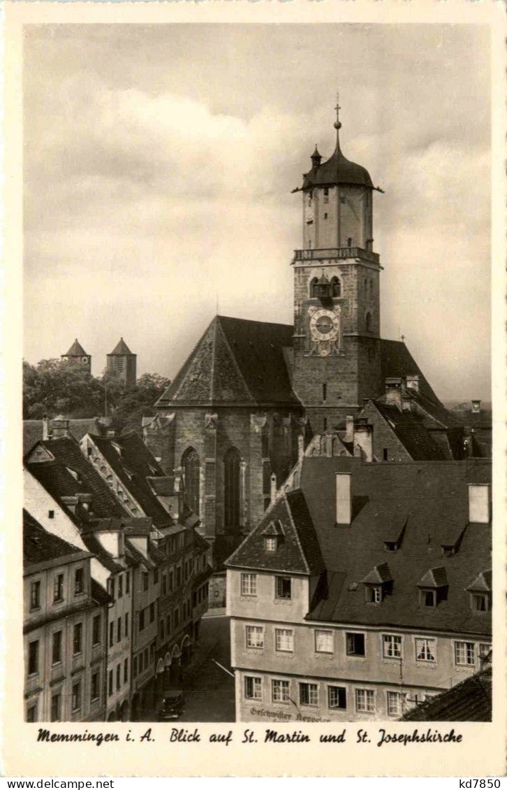 Bayern/Allgäu - Memmingen - Blick Auf St Martin Und St. Josefskirche - Memmingen