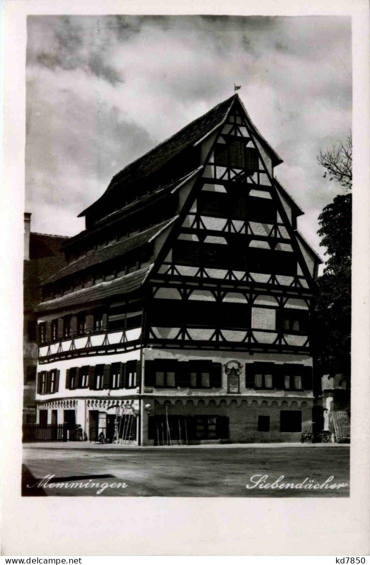 Bayern/Allgaü - Memmingen, Siebendächerhaus - Memmingen