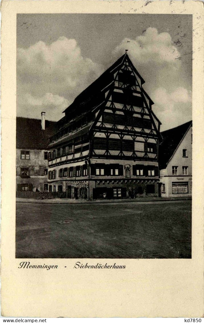 Bayern/Allgäu - Memmingen, Siebendächerhaus - Memmingen