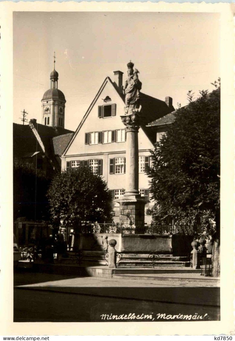 Bayern/Allgäu - Mindelheim, Mariensäule - Mindelheim