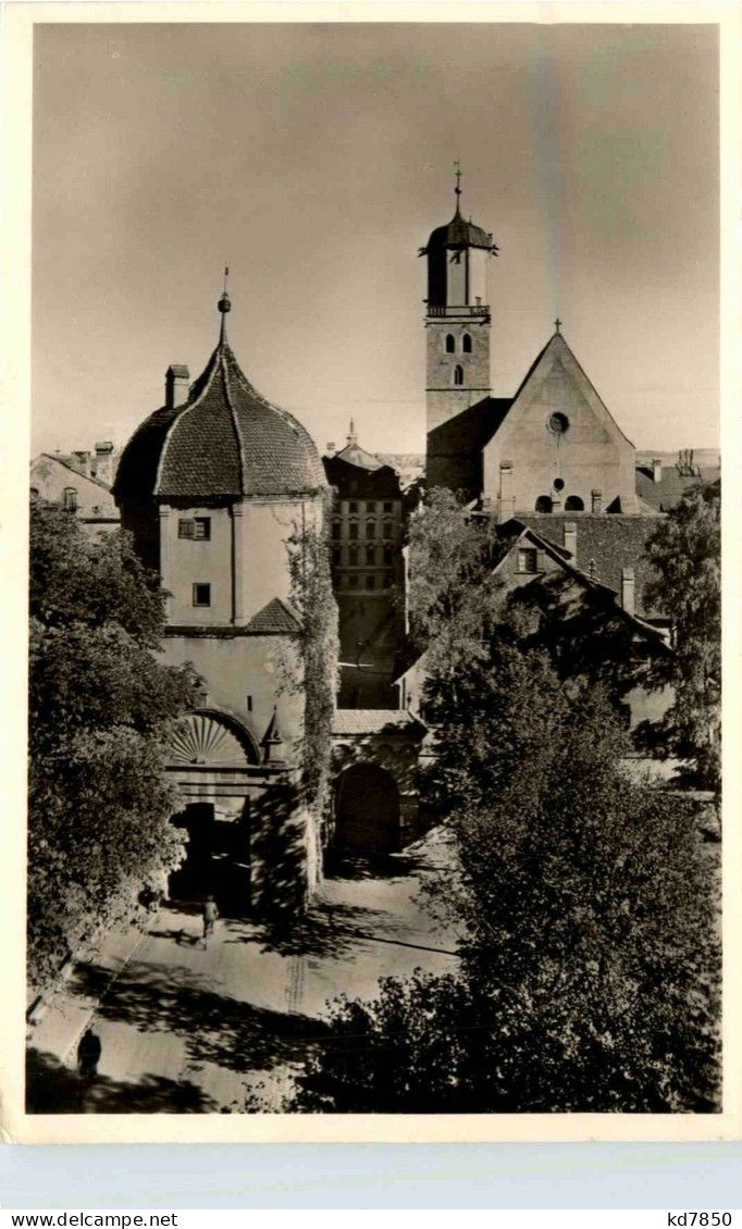 Bayern/Allgäu - Memmingen - Westertor Mit St. Martinskirche - Memmingen