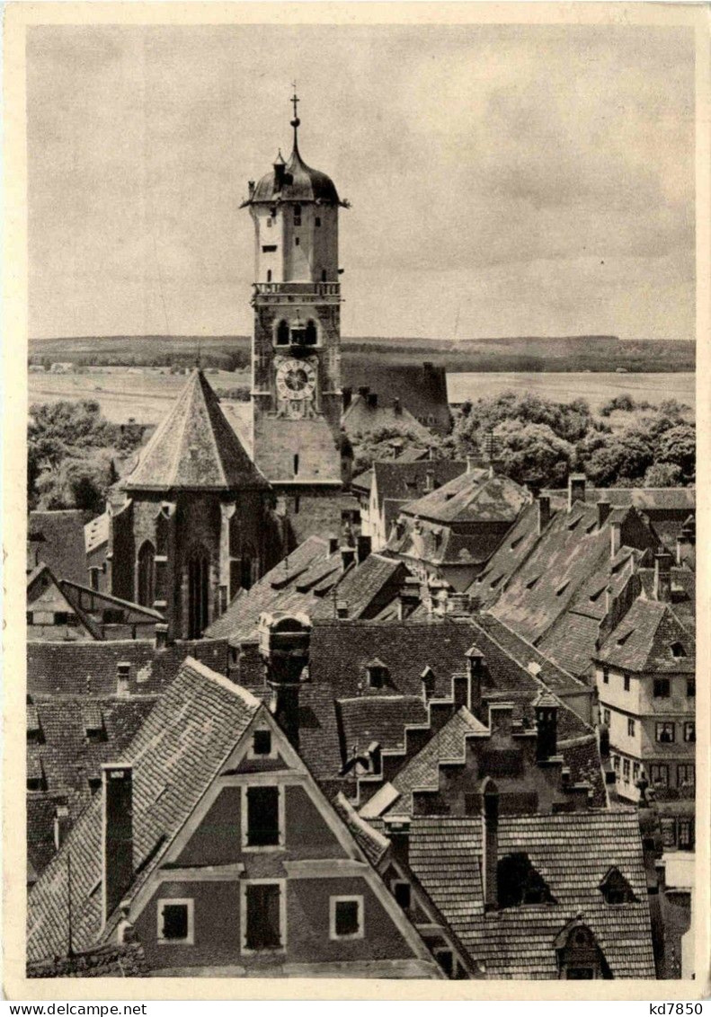 Bayern/Allgaü - Memmingen, Blick Auf Die St. Martins-Kirche - Memmingen