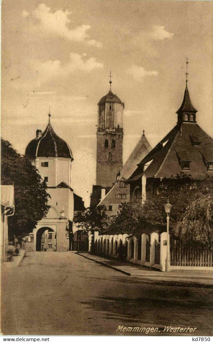 Bayern/Allgäu - Memmingen - Westertor - Memmingen