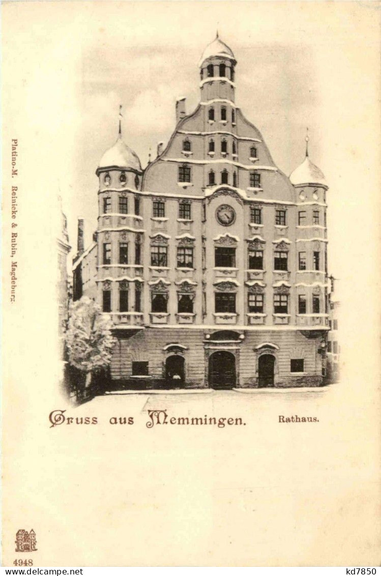 Bayern/Allgäu - Memmingen, Rathaus - Memmingen