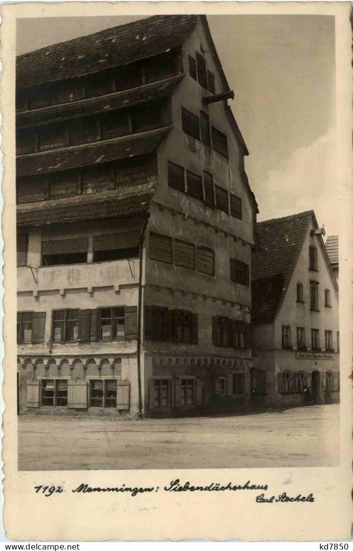 Bayern/Allgäu - Memmingen - Siebendächerhaus - Memmingen