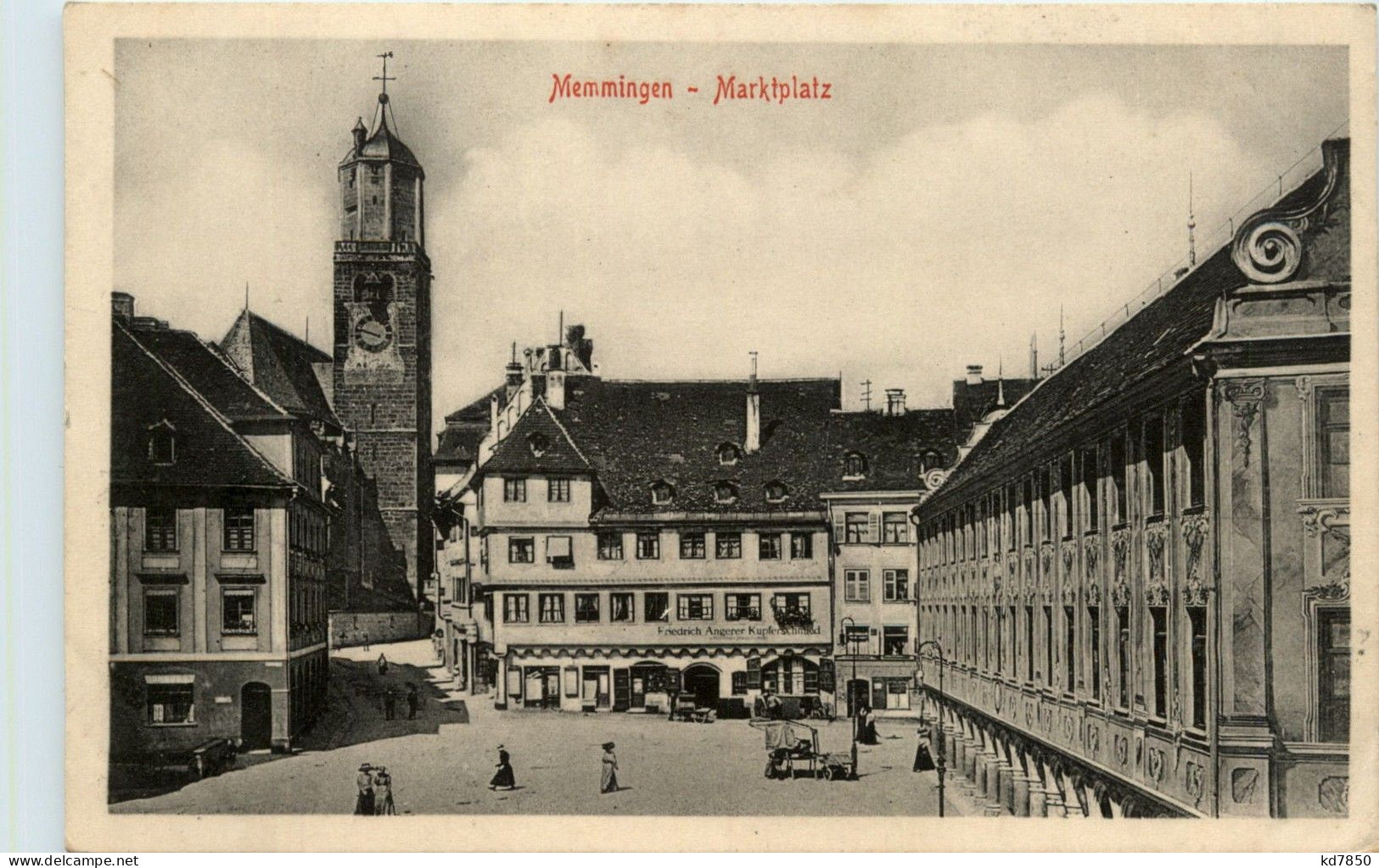 Bayern/Allgäu - Memmingen - Marktplatz - Memmingen