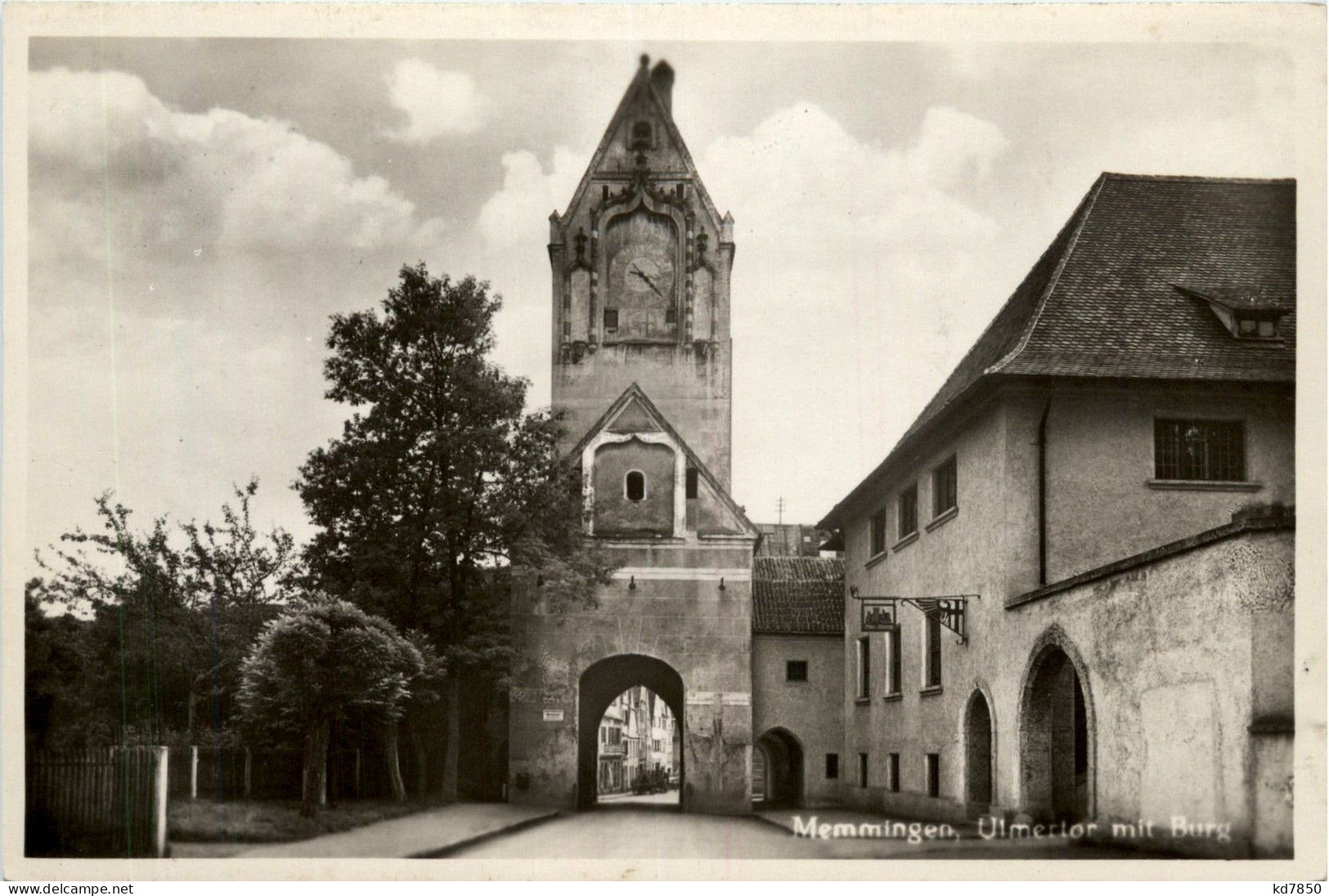 Bayern/Allgäu - Memmingen - Ulmertor Mit Burg - Memmingen