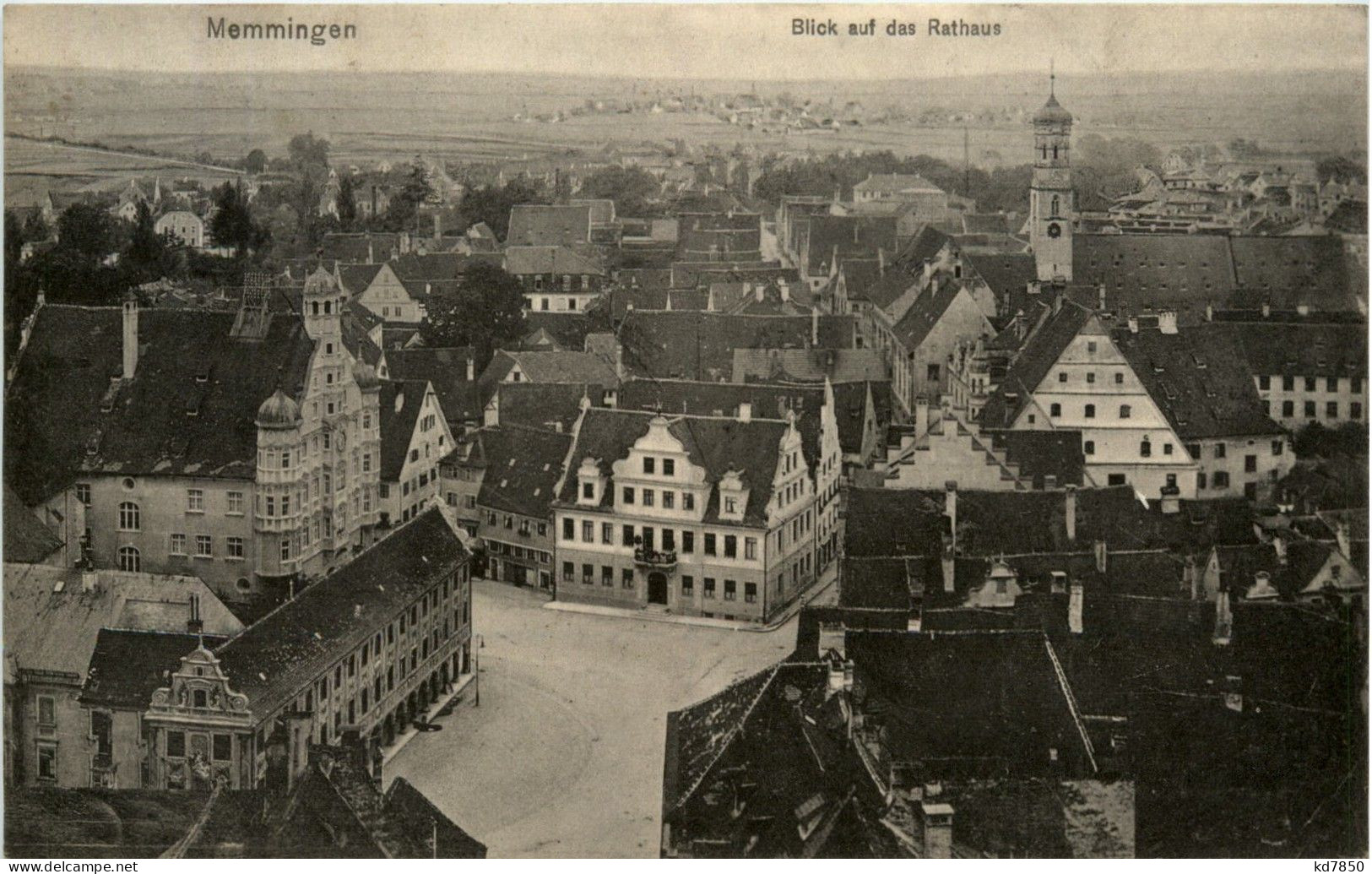 Bayern/Allgäu - Memmingen - Blick Auf Das Rathaus - Memmingen