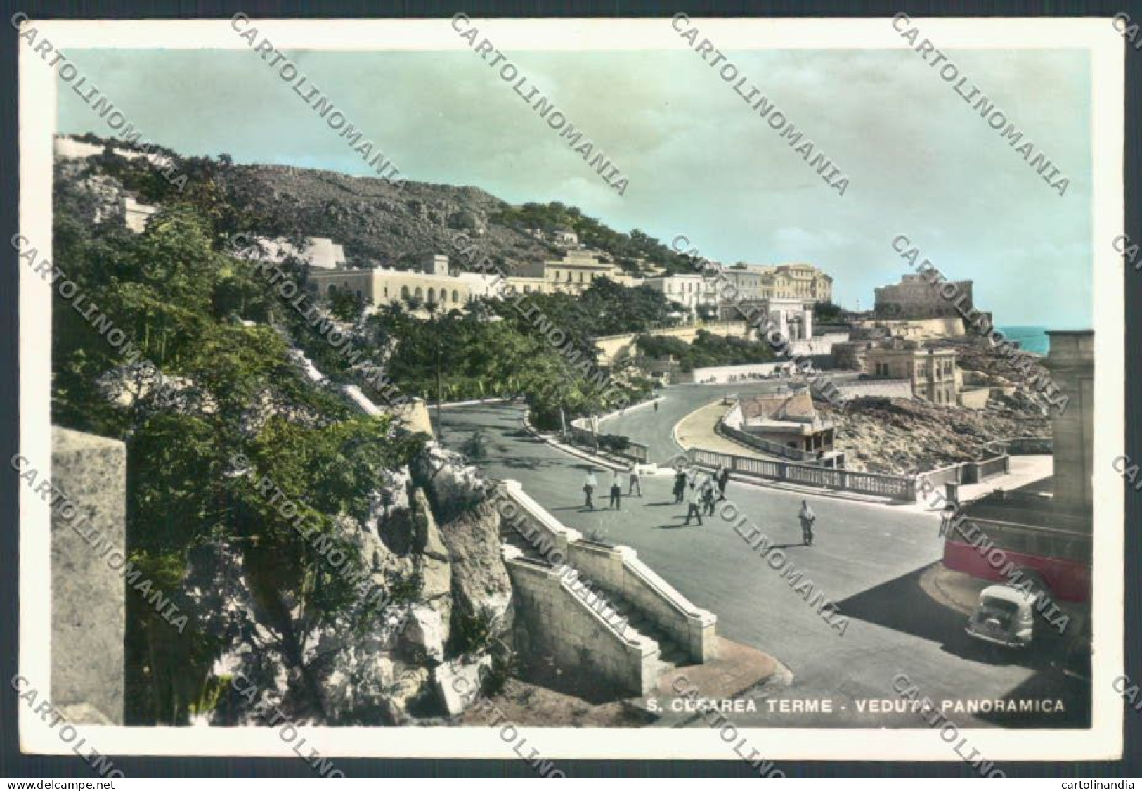 Lecce Santa Cesarea Terme Foto FG Cartolina ZF8298 - Lecce