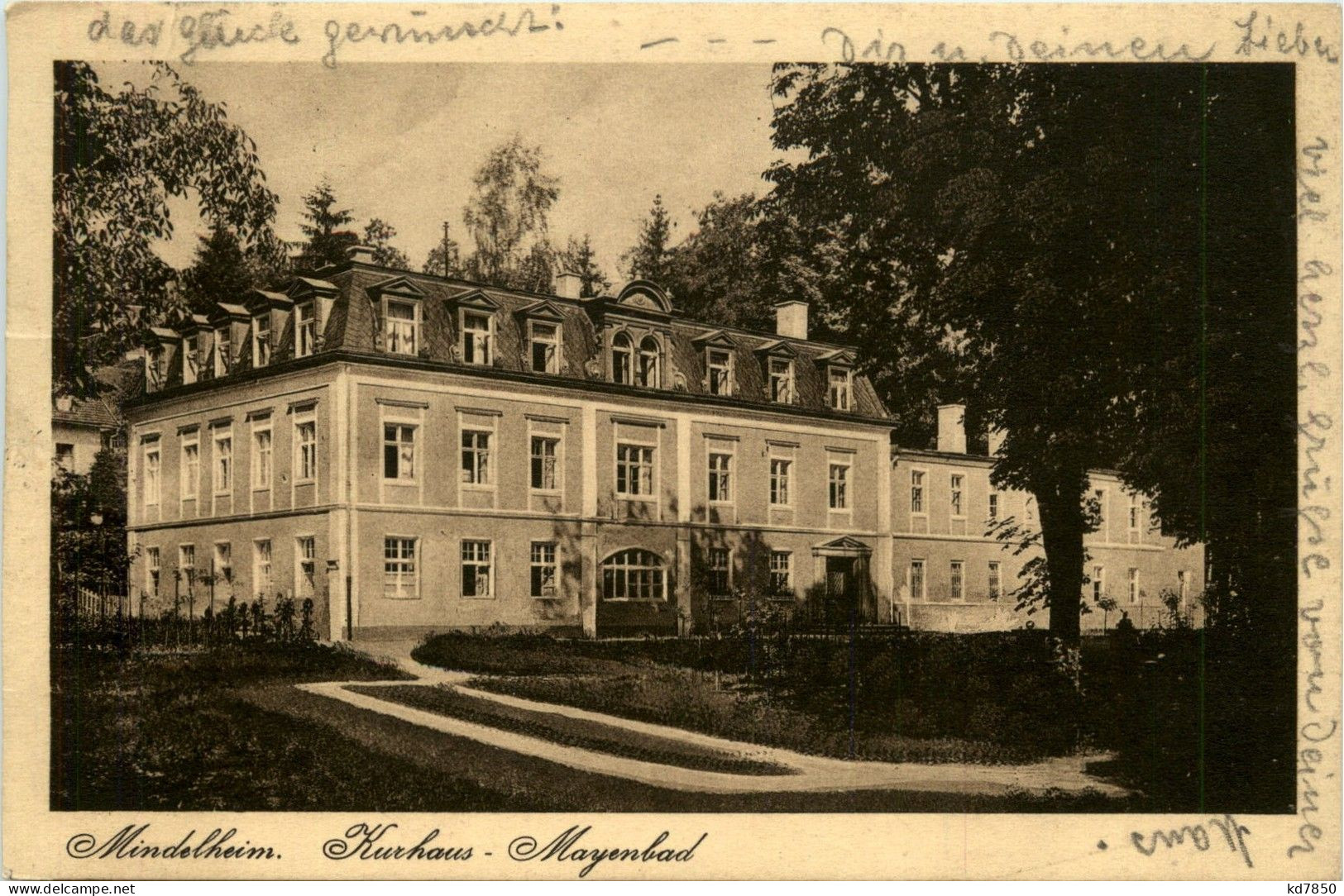 Bayern/Allgäu - Mindelheim, Kurhaus - Mayenbad - Mindelheim