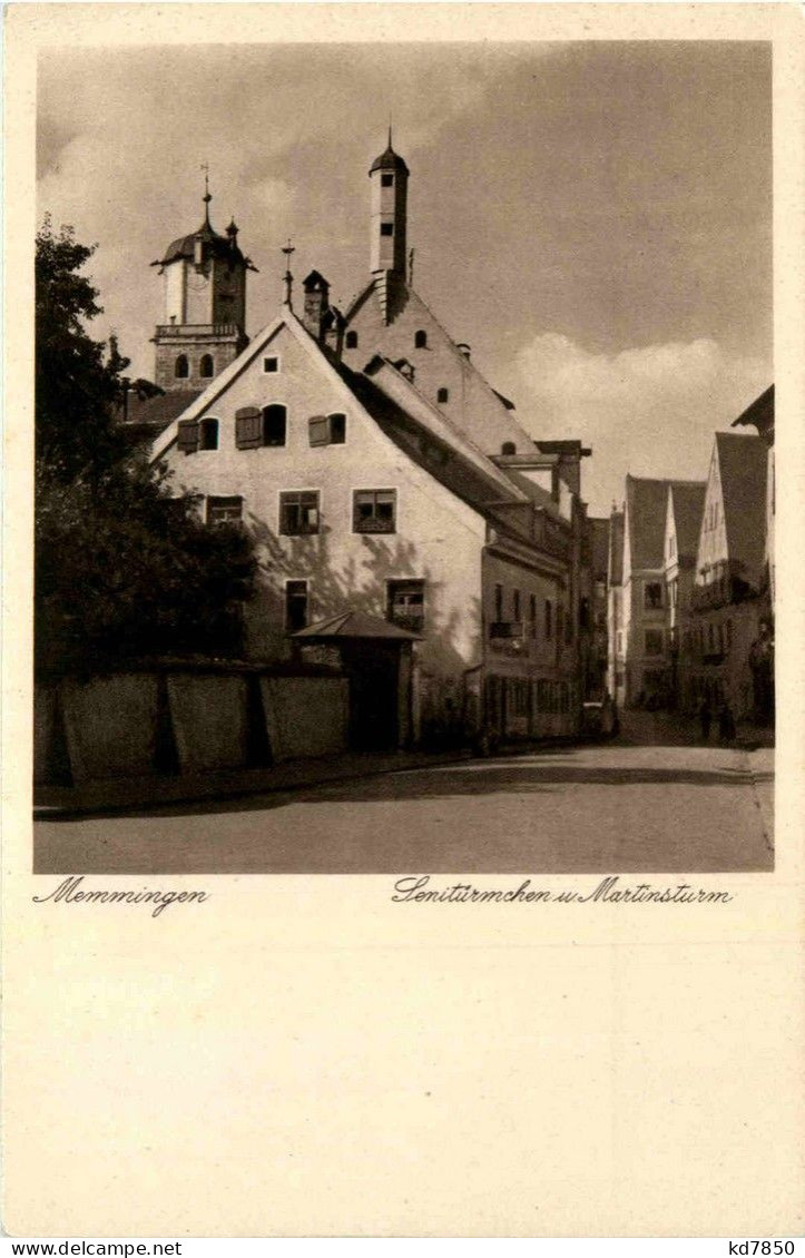 Bayern/Allgaü - Memmingen, Senitürmchen Und Martinsturm - Memmingen